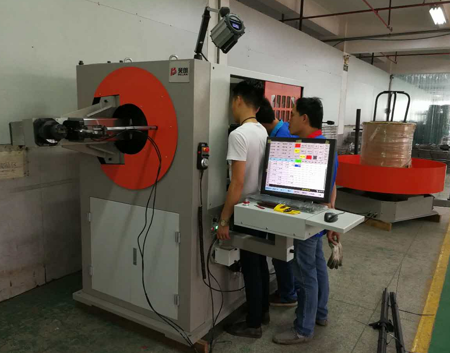 檢測(cè)不銹鋼線(xiàn)材折彎?rùn)C(jī)零件是否正常