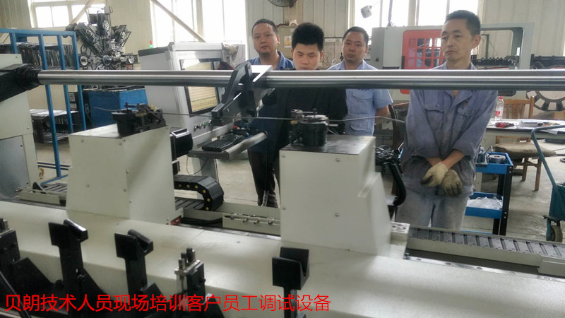 貝朗技術(shù)人員現(xiàn)場培訓圖二